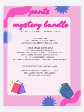 Mystery Bundle - WOMENS PANTS